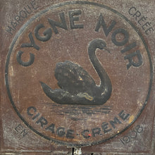 Load image into Gallery viewer, French metal swan advertising sign

