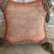 Load image into Gallery viewer, French velvet display cushion (coussin de mariee)
