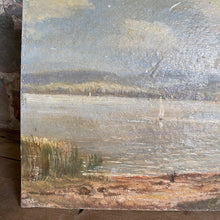 Load image into Gallery viewer, German oil on board dated 1948

