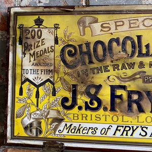 Vintage Fry's Chocolate & Cocoa display box