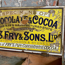 Load image into Gallery viewer, Vintage Fry&#39;s Chocolate &amp; Cocoa display box
