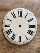 Load image into Gallery viewer, Wood &amp; plaster clock dial - white
