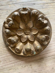 Round pressed tin decorative furniture detail (II)