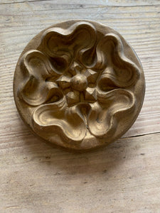 Round pressed tin decorative furniture detail (I)