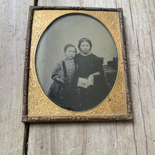 Load image into Gallery viewer, Daguerreotype pair of siblings
