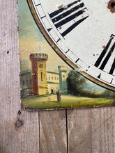 Load image into Gallery viewer, Cast iron metal painted clock dial - castles
