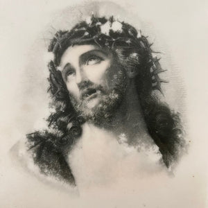 Whatev' Jesus - portrait on porcelain