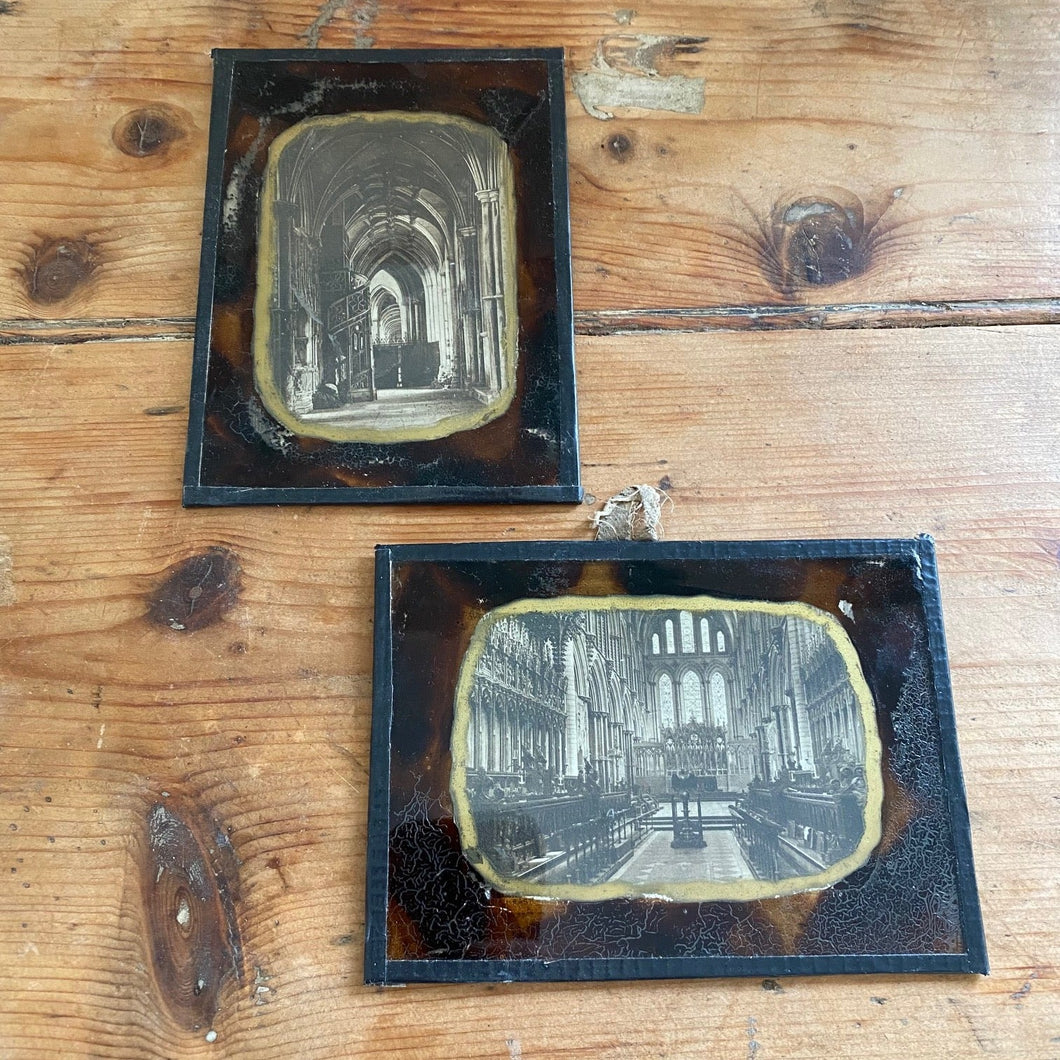 French framed cathedral images