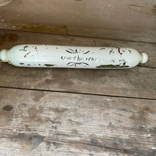 Load image into Gallery viewer, Victorian milk glass rolling pin
