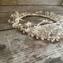 Load image into Gallery viewer, Waxed flower tiara - crown
