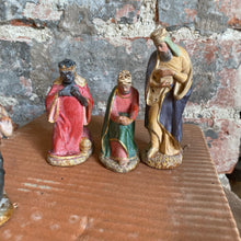 Load image into Gallery viewer, French vintage nativity figures
