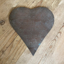 Load image into Gallery viewer, French memorial heart (medium)
