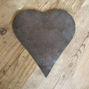 French memorial heart (medium)