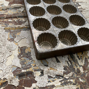French metal chocolate mould