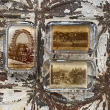 Load image into Gallery viewer, Collection of 3 vintage paperweights - rectangular
