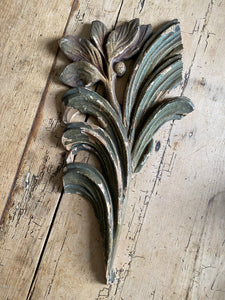 Salvaged wooden chippy paint floral