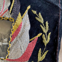 Load image into Gallery viewer, Embroidered military velvet
