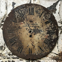 Load image into Gallery viewer, Cast iron clock dial KEMP BROS Bristol
