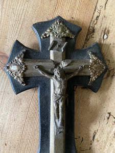 French wooden crucifix