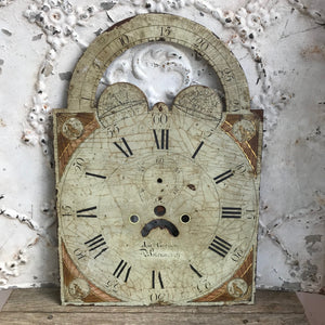 Mid-19th Century Grandfather clock dial