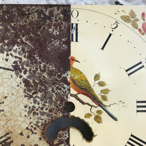 Semi-weathered clock dial