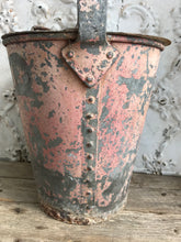 Load image into Gallery viewer, George V painted rivetted fire bucket
