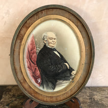 Load image into Gallery viewer, Oil on porcelain in velvet frame
