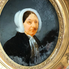 Load image into Gallery viewer, French overpainted daguerreotype portrait
