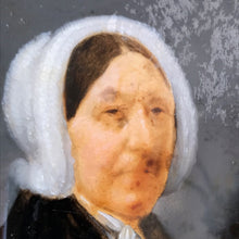 Load image into Gallery viewer, French overpainted daguerreotype portrait
