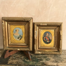 Load image into Gallery viewer, Pair gilt framed early colour prints (Baxter)

