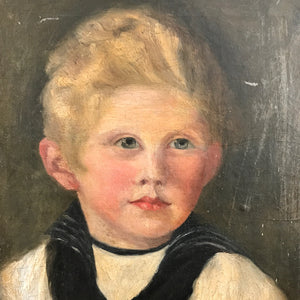 Framed oil on canvas 1888