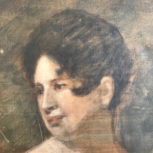 Double-sided portrait "Augusta" 1737-1813