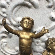 Load image into Gallery viewer, Pair of standing bronze cherubs / putto
