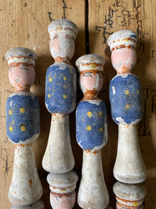 French chalk painted sailors