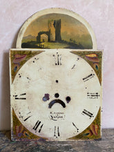 Load image into Gallery viewer, Grandfather clock dial - ruined abbey
