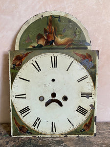 Grandfather clock dial - hanging game