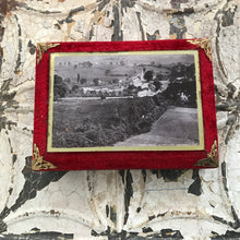 Load image into Gallery viewer, Victorian velvet covered box - Abergavenny
