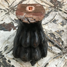 Load image into Gallery viewer, Varnished dark wood lion paw
