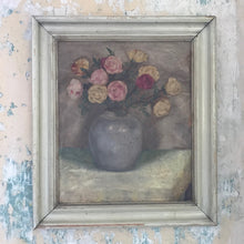 Load image into Gallery viewer, Framed floral oil
