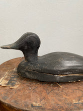 Load image into Gallery viewer, Wooden decoy duck
