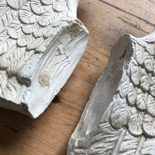 Load image into Gallery viewer, Pair of French plaster angel wings 29cm
