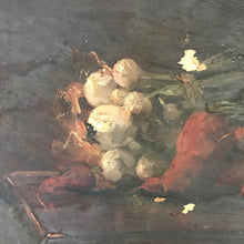 Load image into Gallery viewer, 19th C French oil on canvas still life
