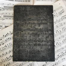 Load image into Gallery viewer, Metal printing plate for sheet music - Scottish
