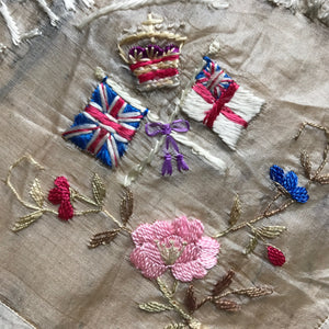 Souvenir sweetheart handkerchief - Malta