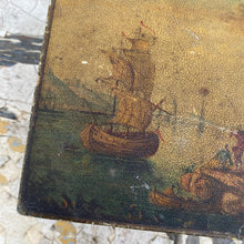 Load image into Gallery viewer, Victorian handpainted metal box
