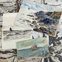 Load image into Gallery viewer, Collection of seascape sketches
