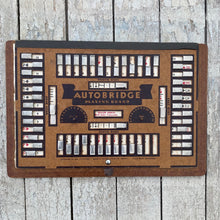 Load image into Gallery viewer, 1930s Autobridge playing board
