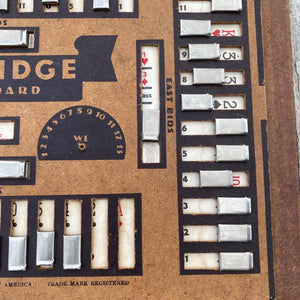 1930s Autobridge playing board