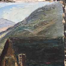 Load image into Gallery viewer, Impasto oil on board - Alpine scene
