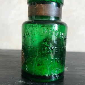 The Crown Perfume Company smelling salts bottle